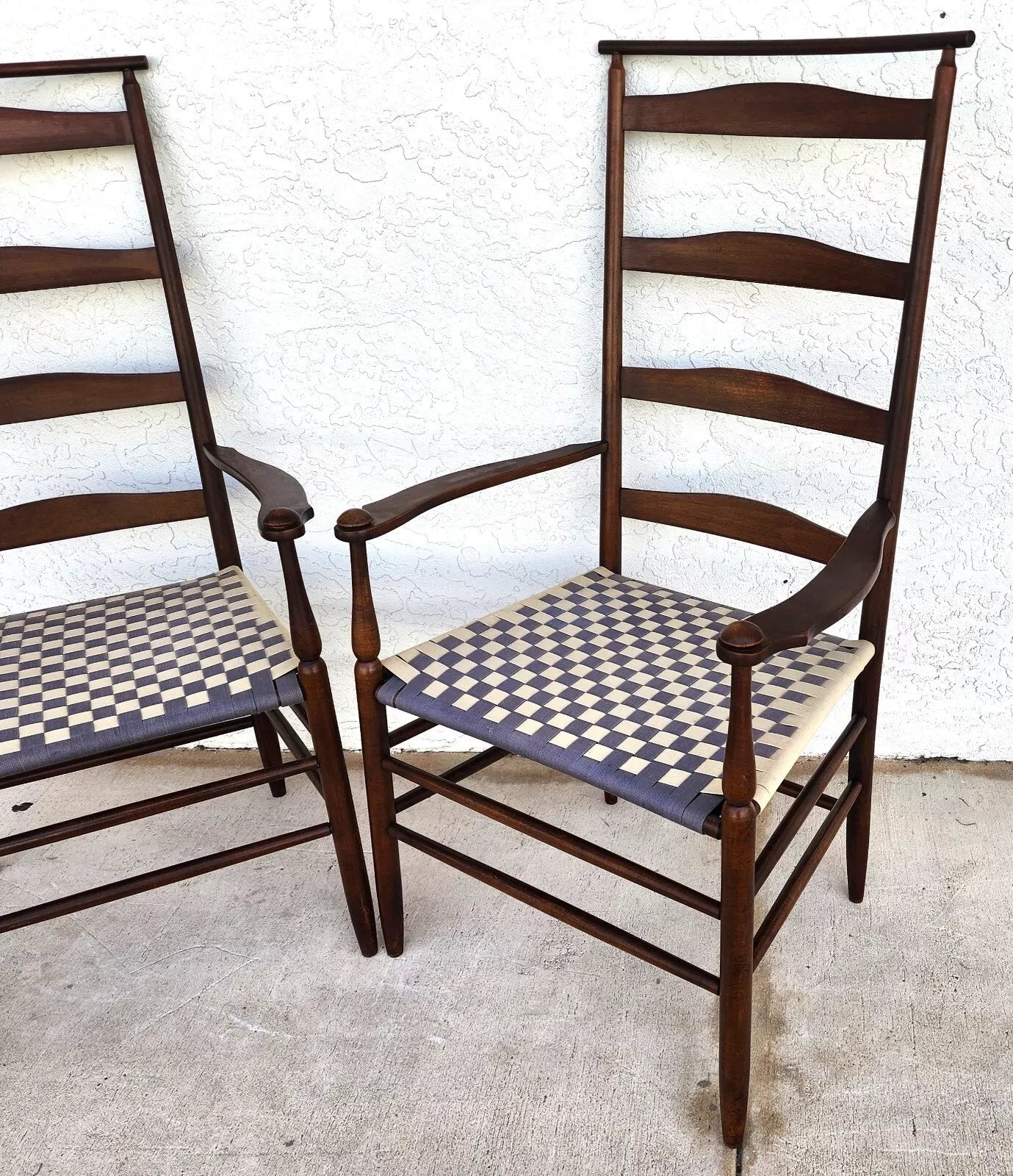 Nichols & Stone Shaker Armchairs Pair