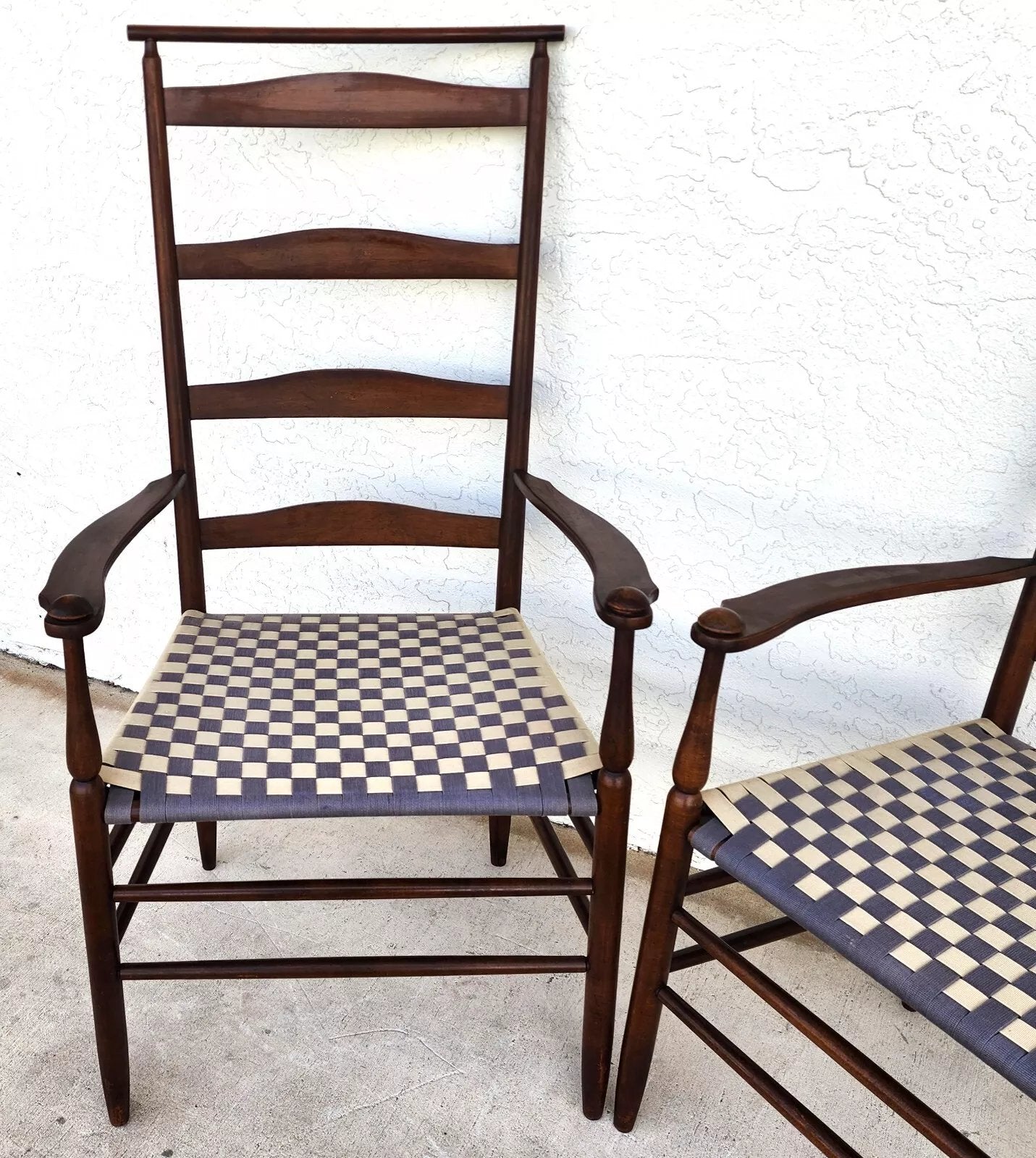 Nichols & Stone Shaker Armchairs Pair