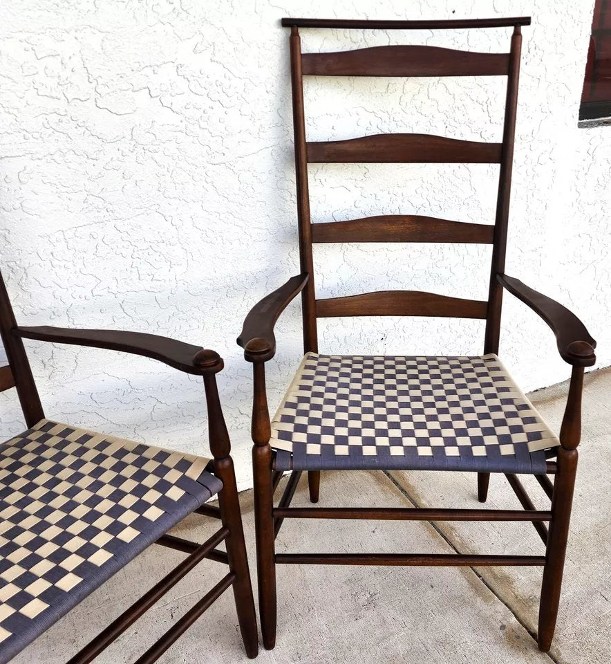 Nichols & Stone Shaker Armchairs Pair