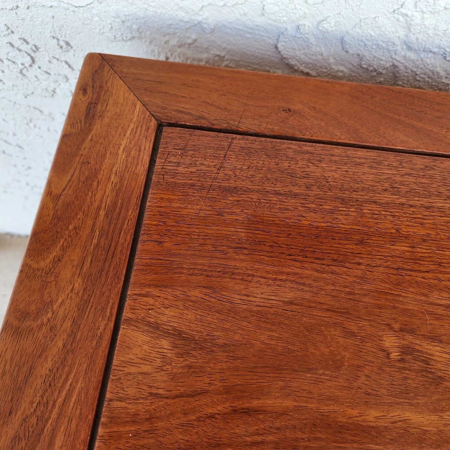 Chinoiserie Asian Rosewood Nightstands Chests Pair