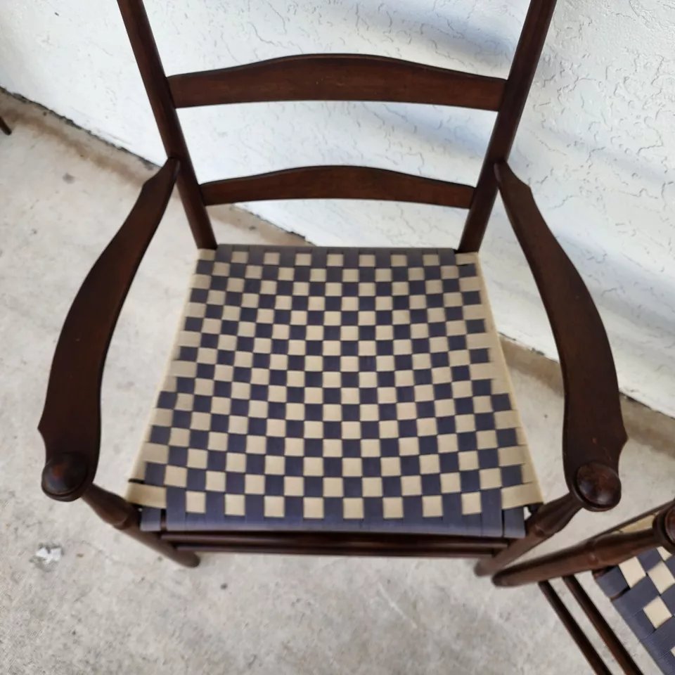 Nichols & Stone Shaker Armchairs Pair