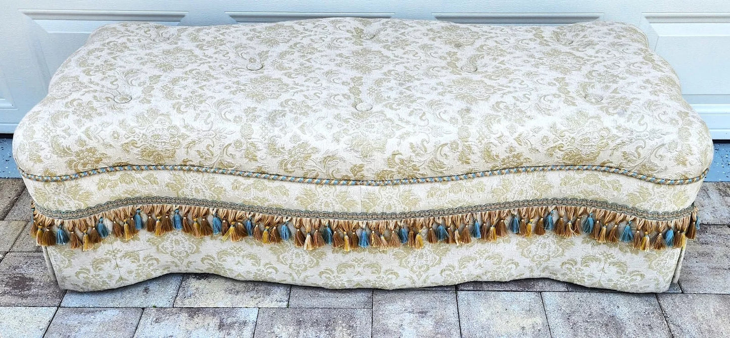 Custom Designer Ottoman Coffee Table Sculptural Huge