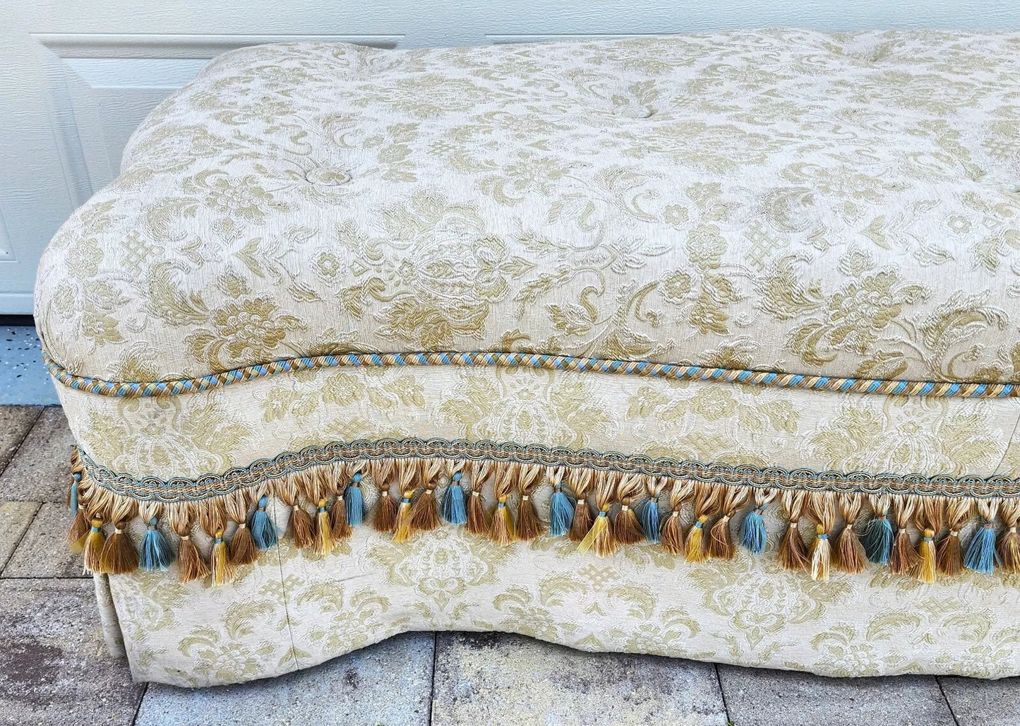 Custom Designer Ottoman Coffee Table Sculptural Huge