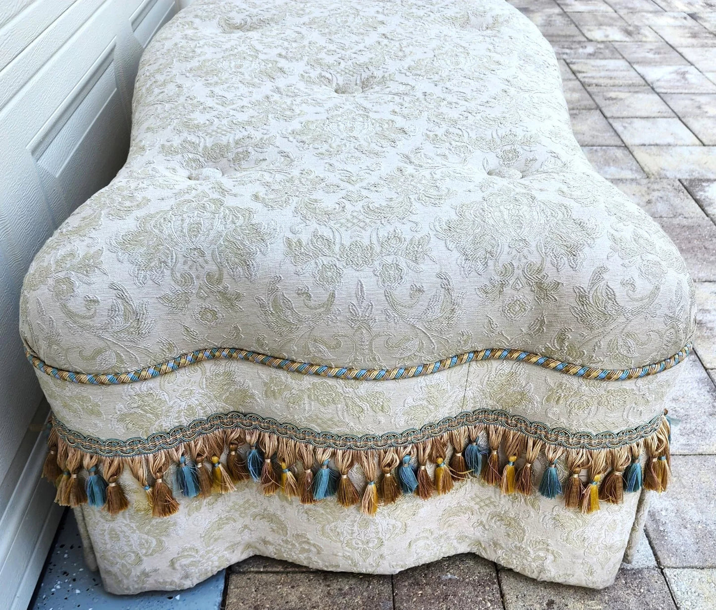 Custom Designer Ottoman Coffee Table Sculptural Huge