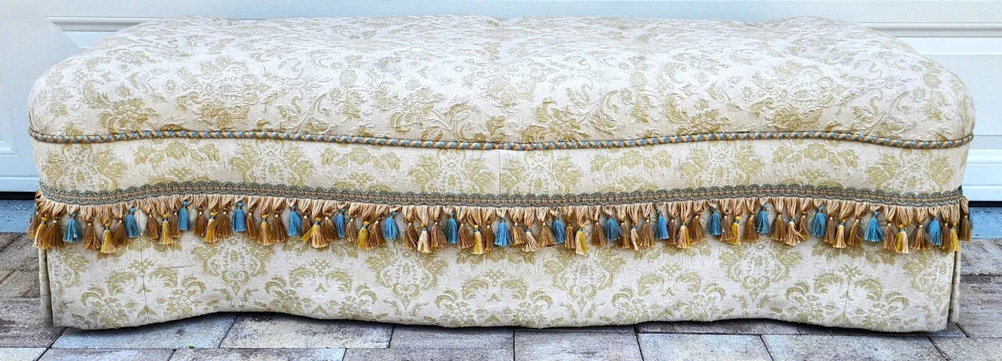 Custom Designer Ottoman Coffee Table Sculptural Huge