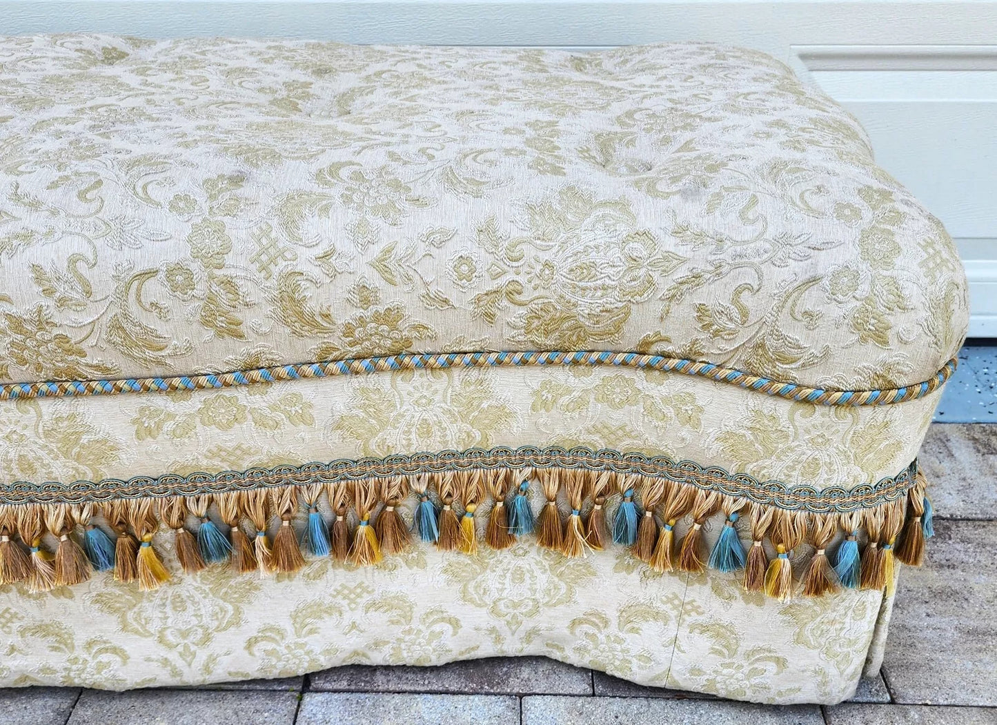 Custom Designer Ottoman Coffee Table Sculptural Huge