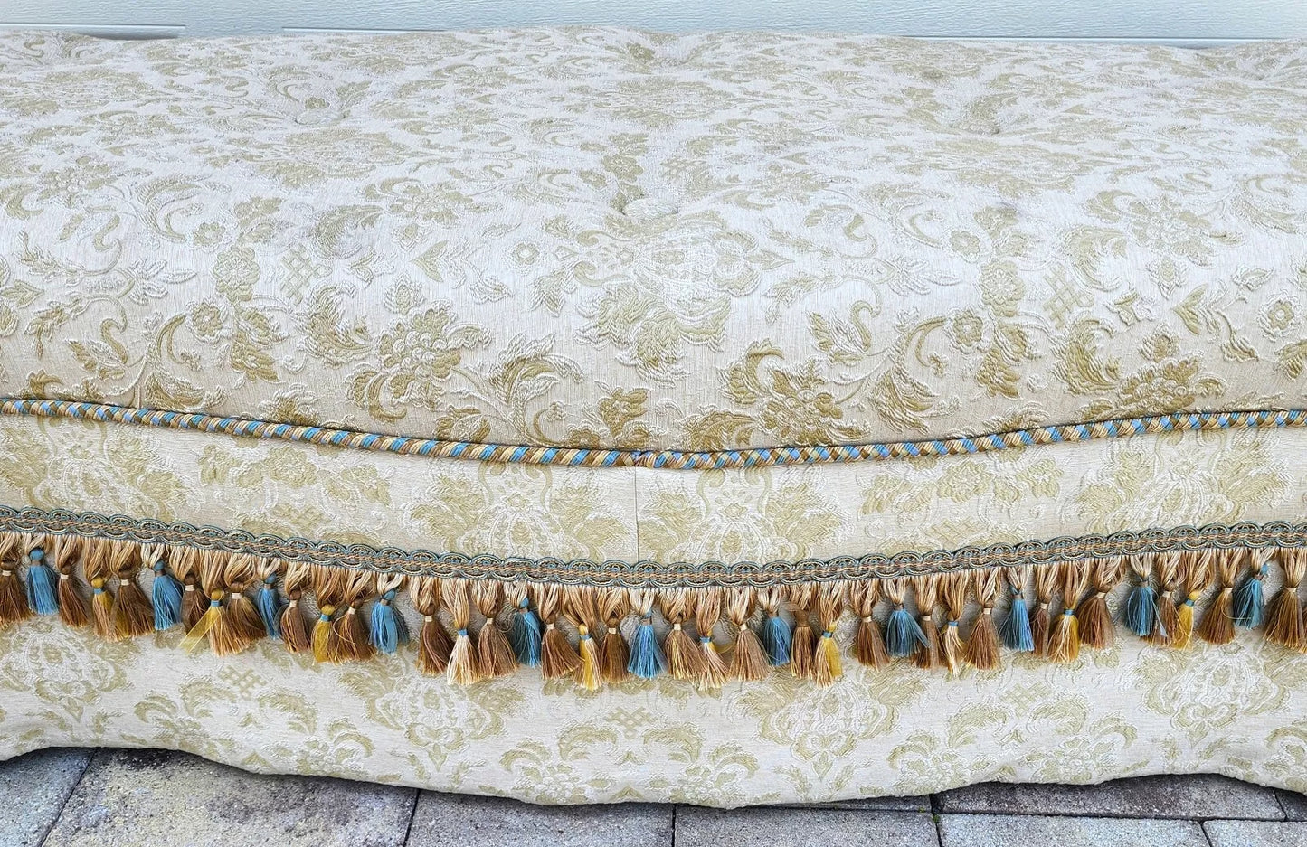 Custom Designer Ottoman Coffee Table Sculptural Huge