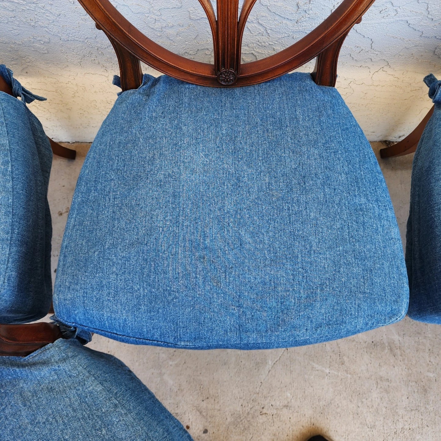 Patrick Frey Georgian Sweetheart Dining Chairs