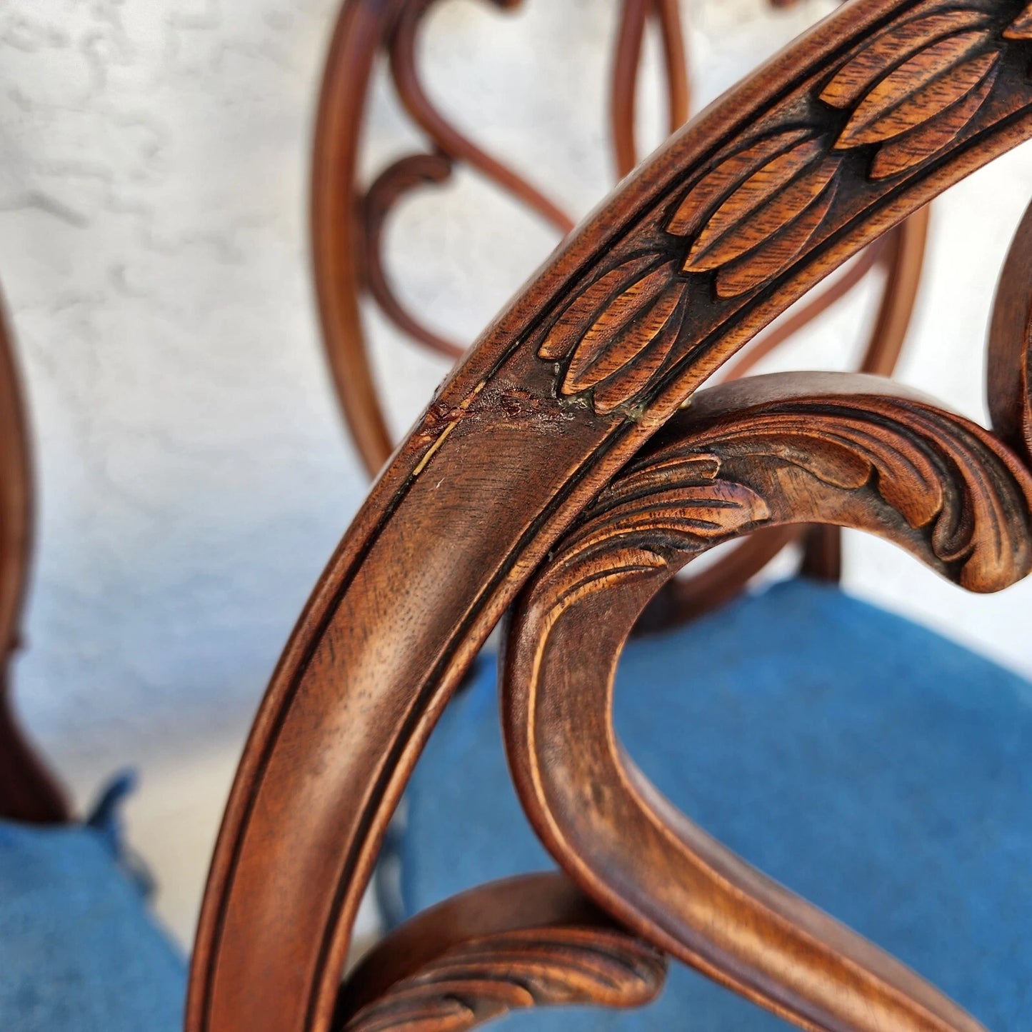 Patrick Frey Georgian Sweetheart Dining Chairs