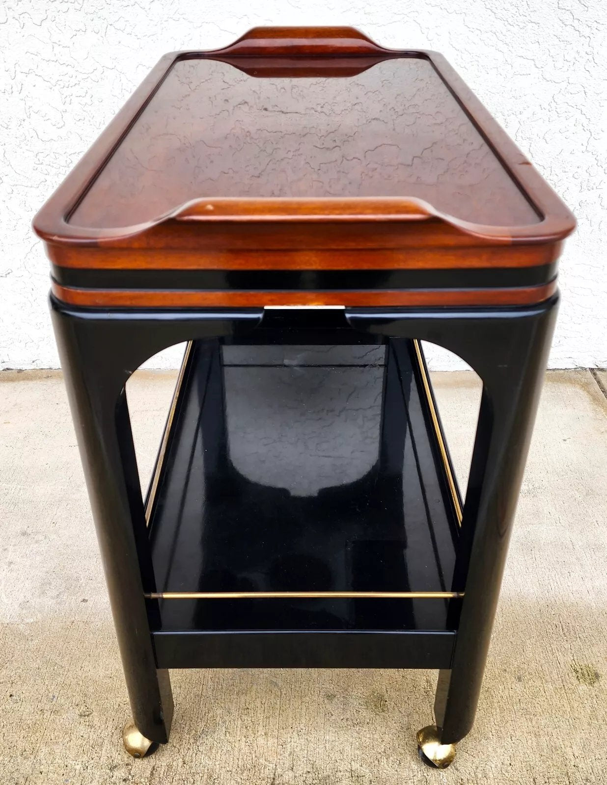 Paul M Jones Serving Bar Cart Rolling 1960s