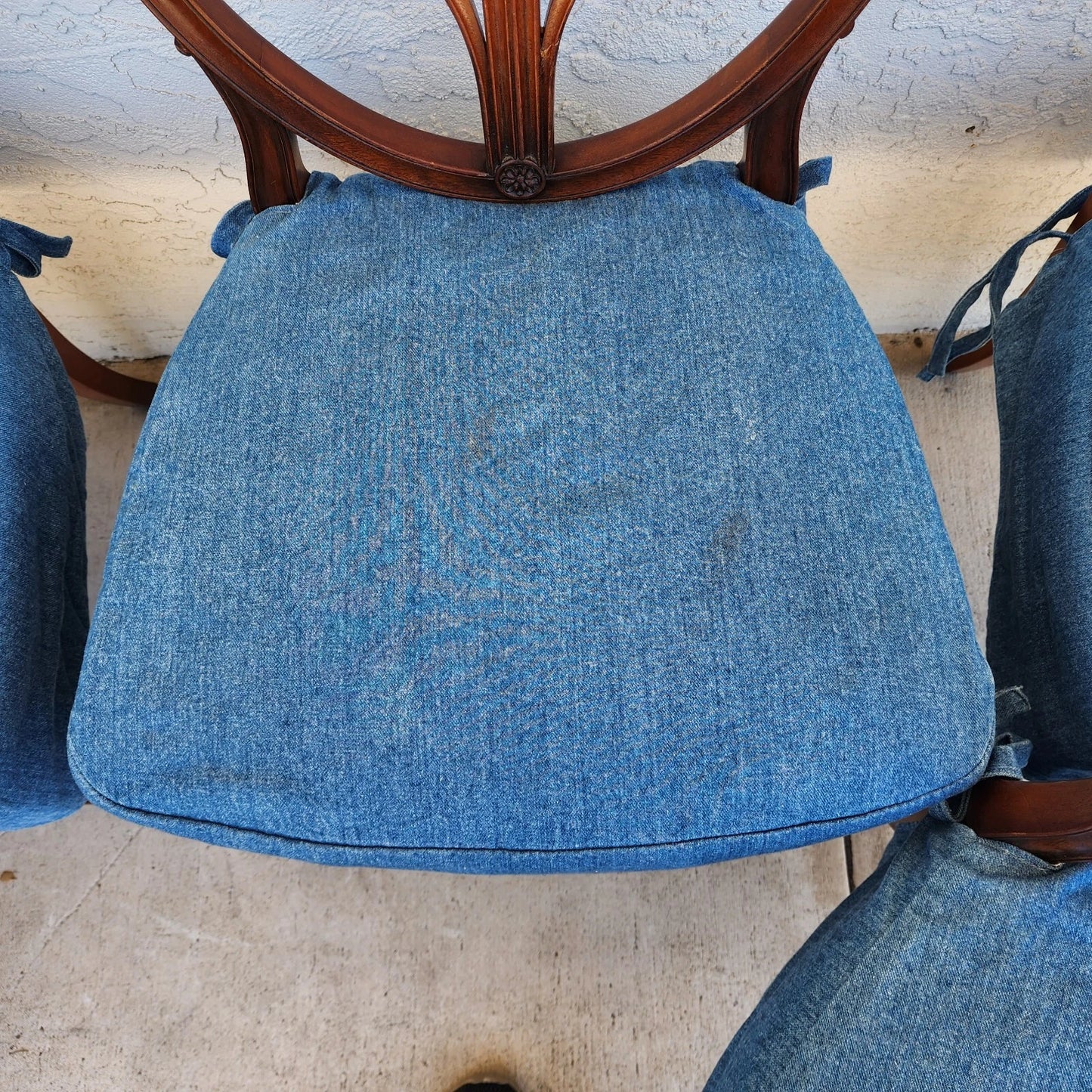 Patrick Frey Georgian Sweetheart Dining Chairs