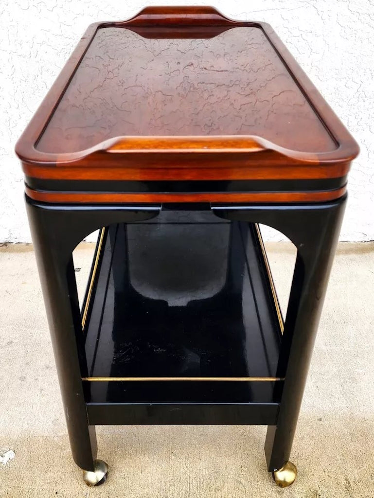 Paul M Jones Serving Bar Cart Rolling 1960s