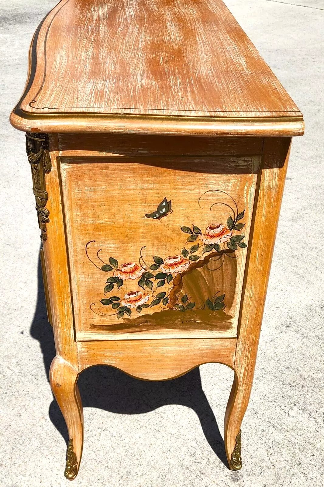 Pam Bolick Asian Commode Dresser By CENTURY FURNITURE Hand Painted & Signed