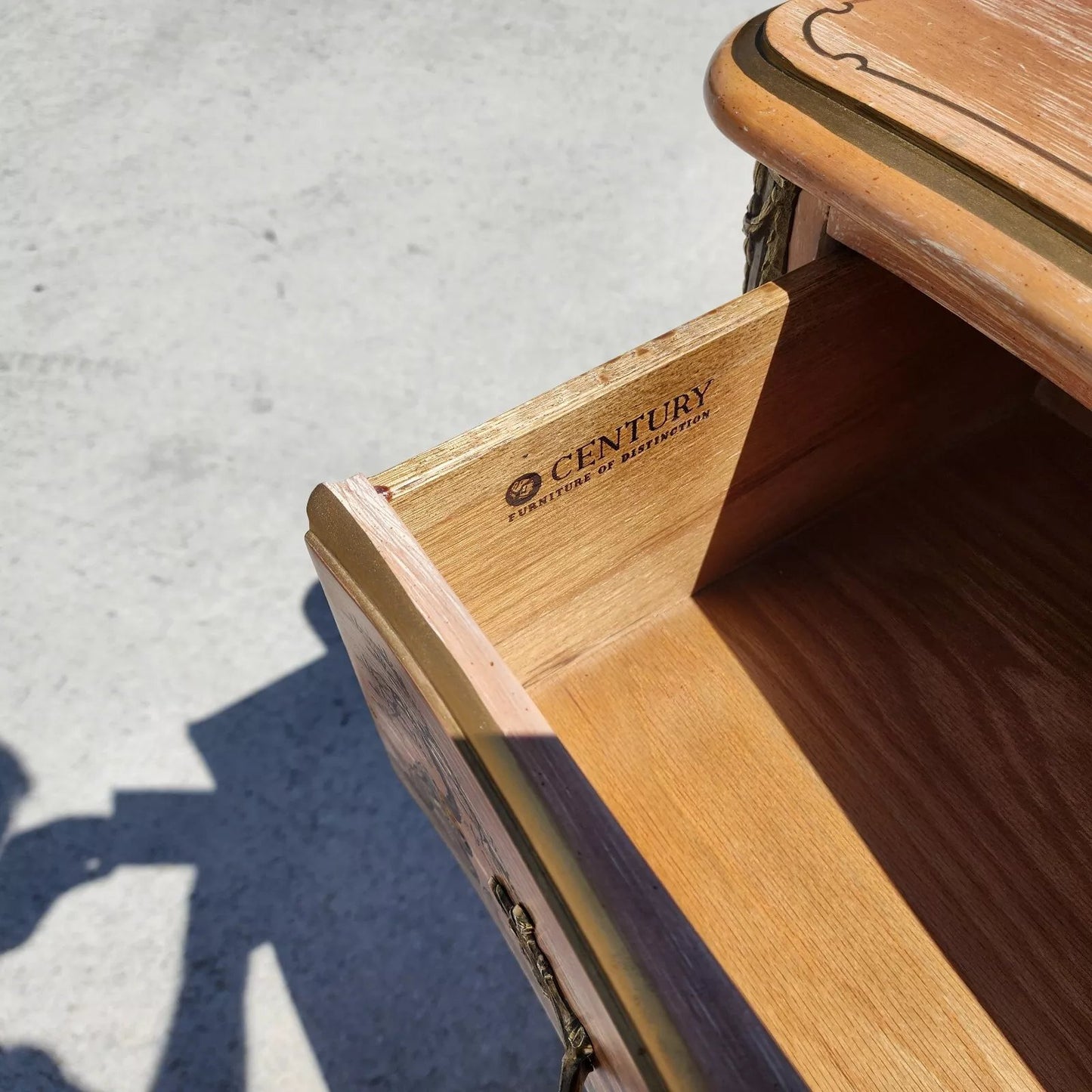 Pam Bolick Asian Commode Dresser By CENTURY FURNITURE Hand Painted & Signed