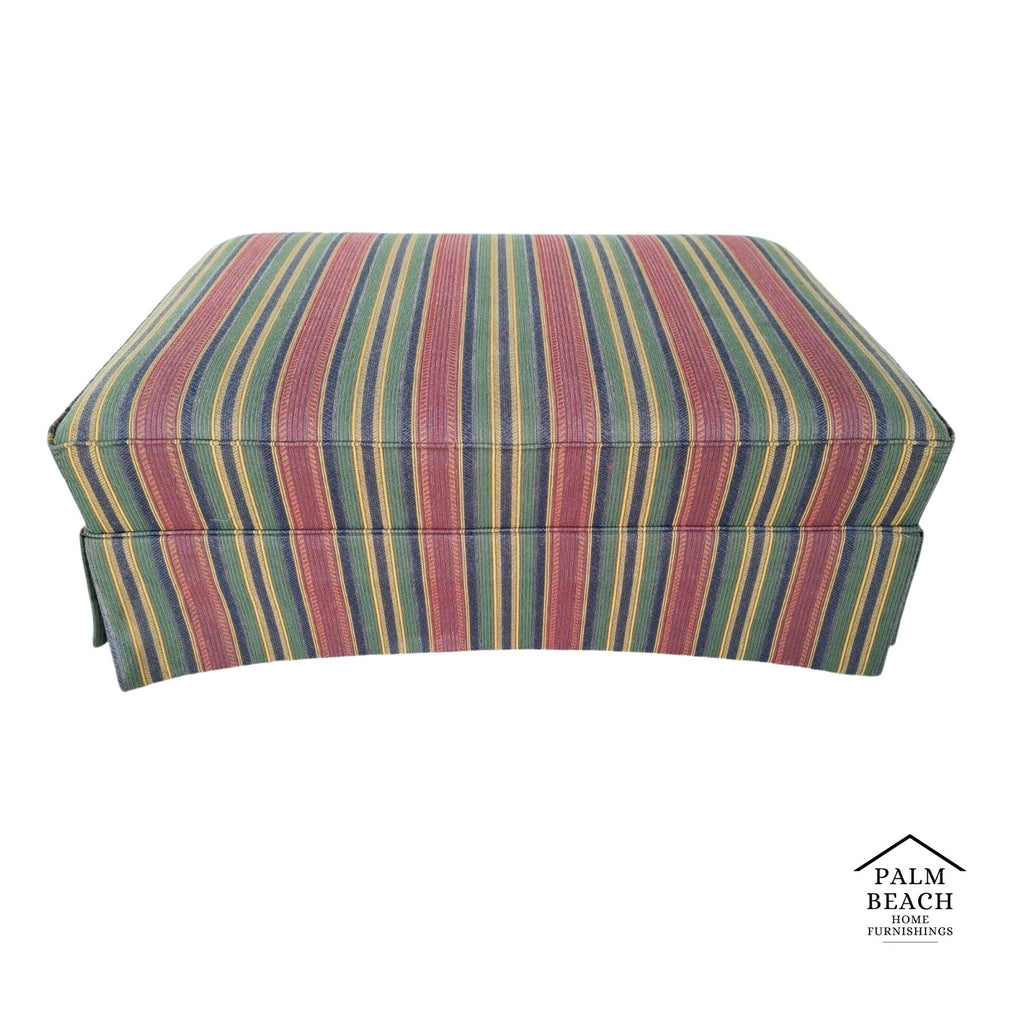 Large Rolling Ottoman Bench by Sherrill Furniture