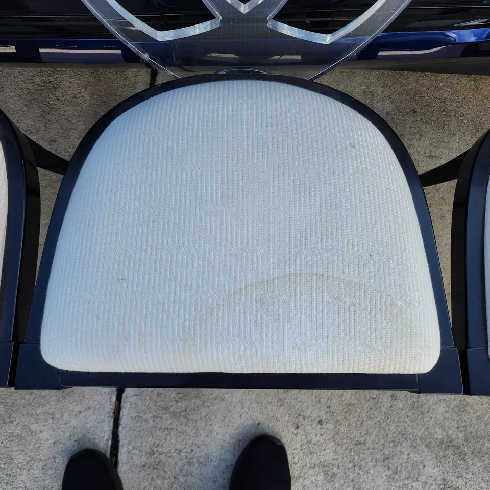 Pietro Costantini Acrylic Dining Chairs Set of 4