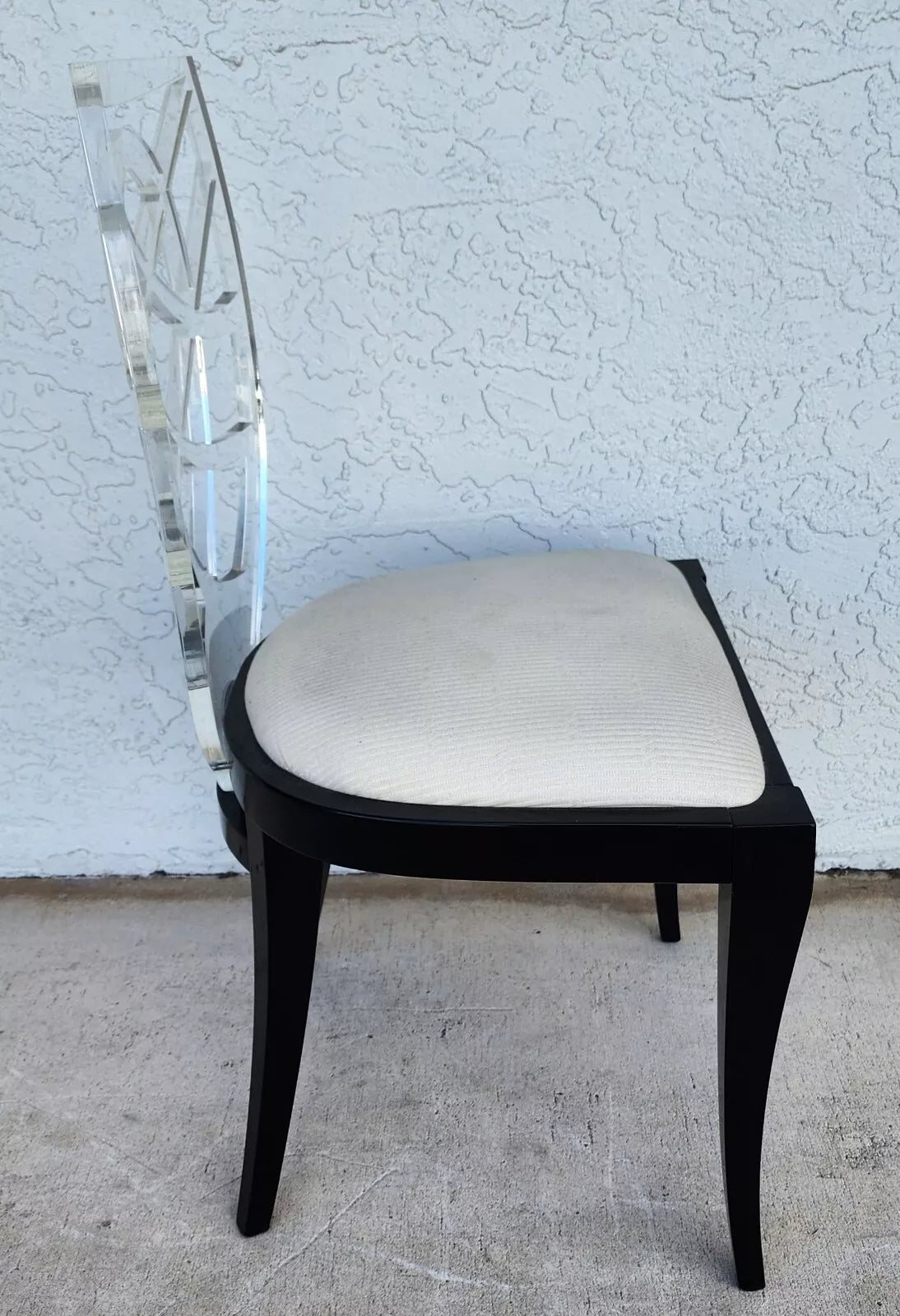 Pietro Costantini Acrylic Dining Chairs Set of 4