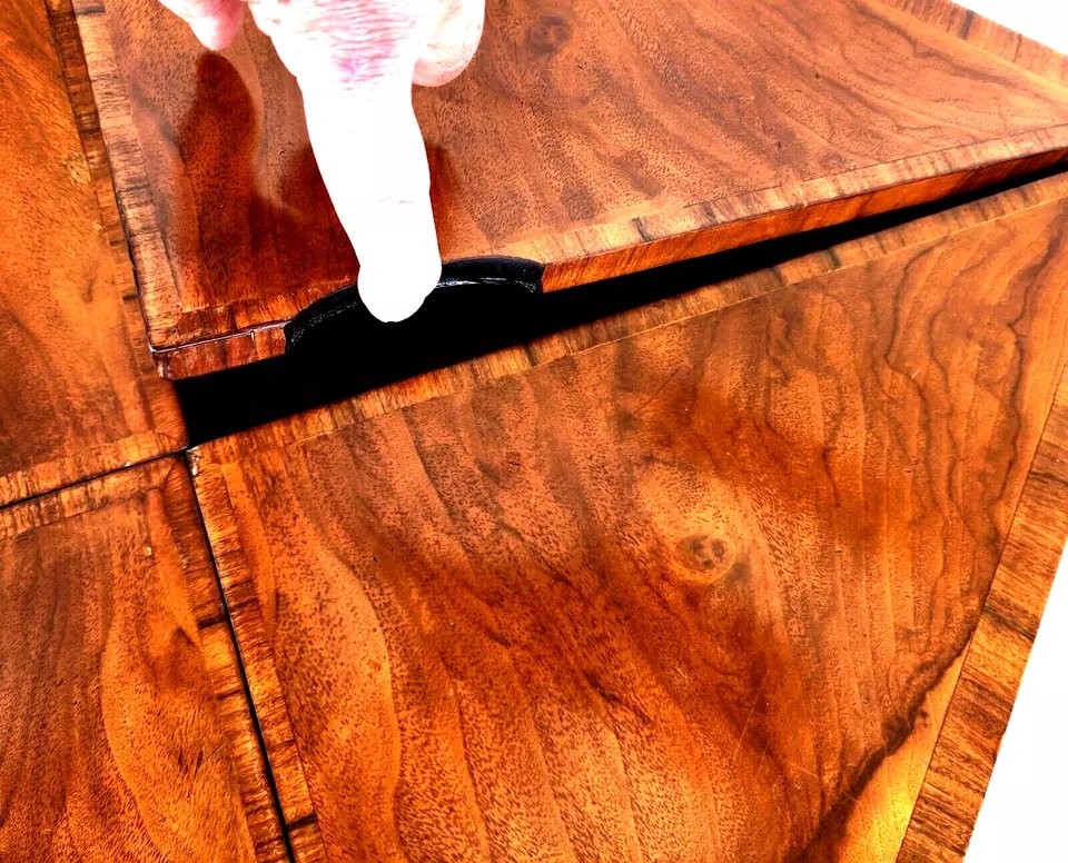 Pierre Deux Game Table Flip Top Leather