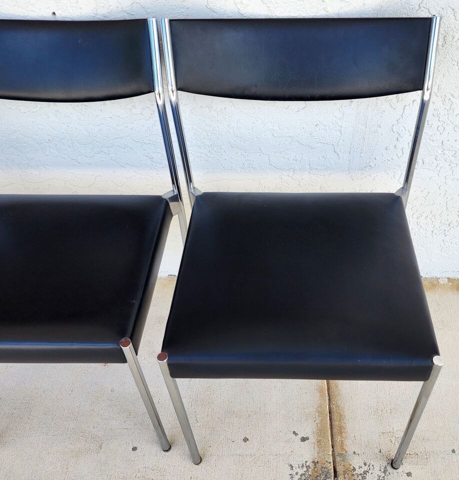 Set of 6 Mid Century Modern Harvey Probber Dining Chairs