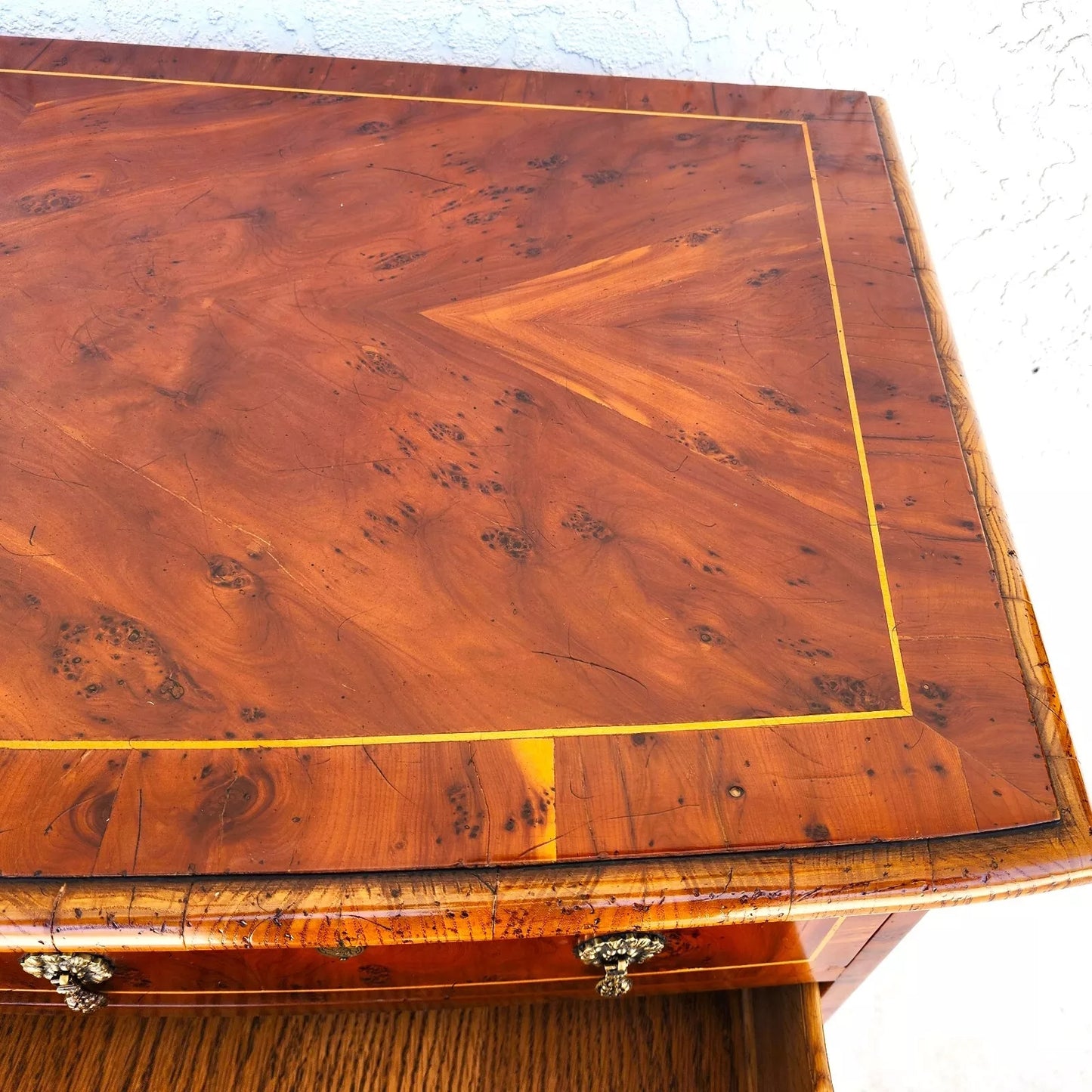 English Queen Anne Dresser Highboy Custom Made by VINTAGE SPECIALTIES