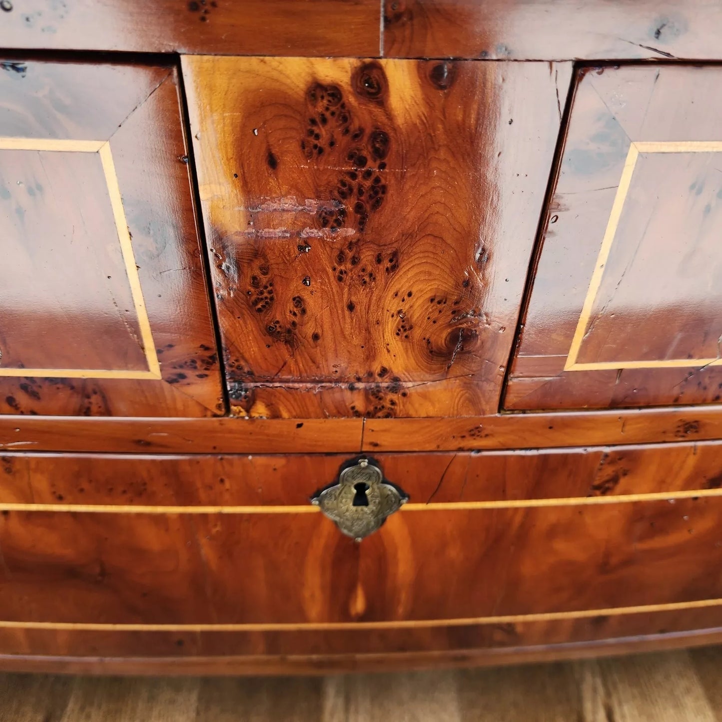 English Queen Anne Dresser Highboy Custom Made by VINTAGE SPECIALTIES