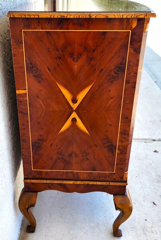 English Queen Anne Dresser Highboy Custom Made by VINTAGE SPECIALTIES