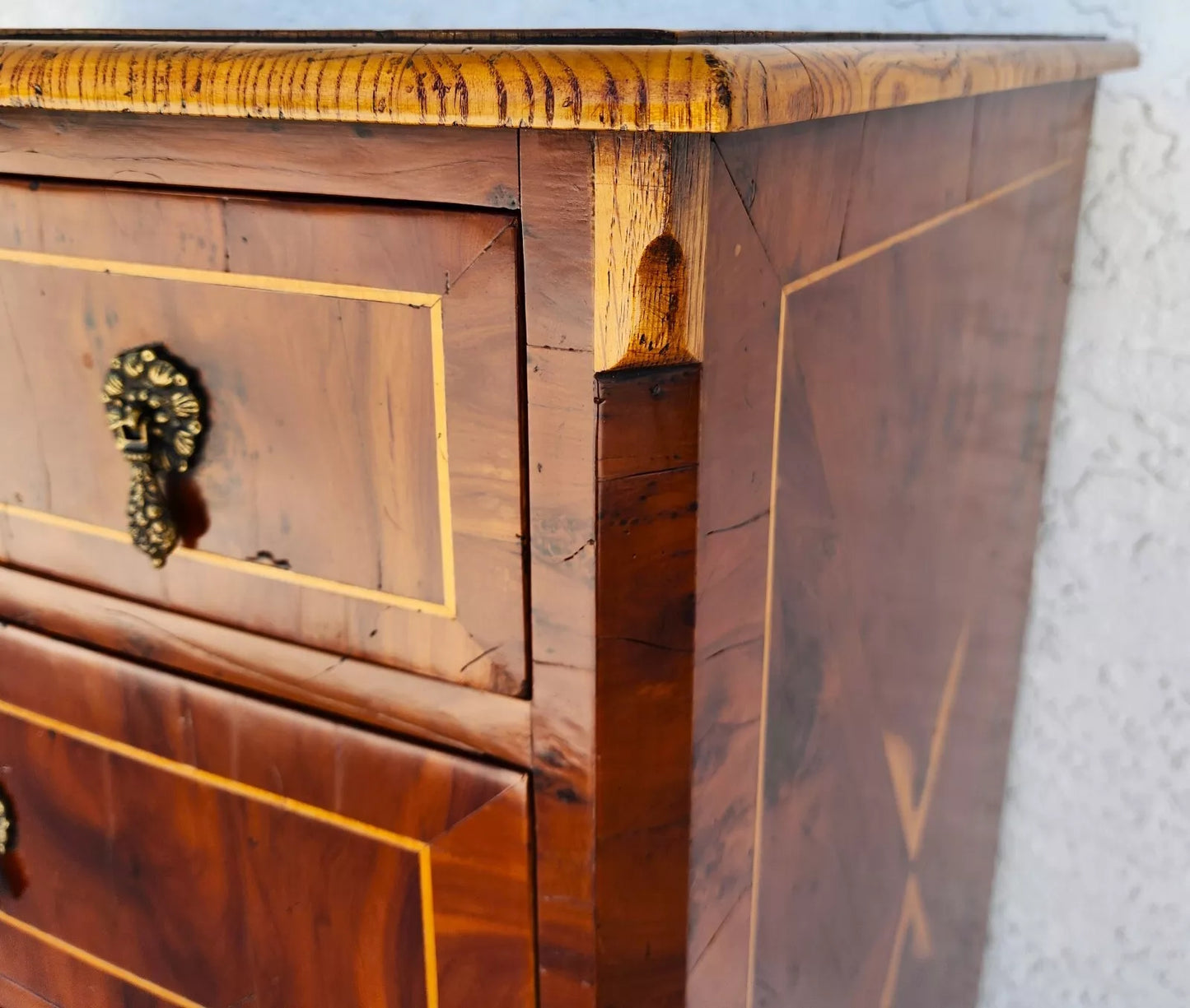 English Queen Anne Dresser Highboy Custom Made by VINTAGE SPECIALTIES