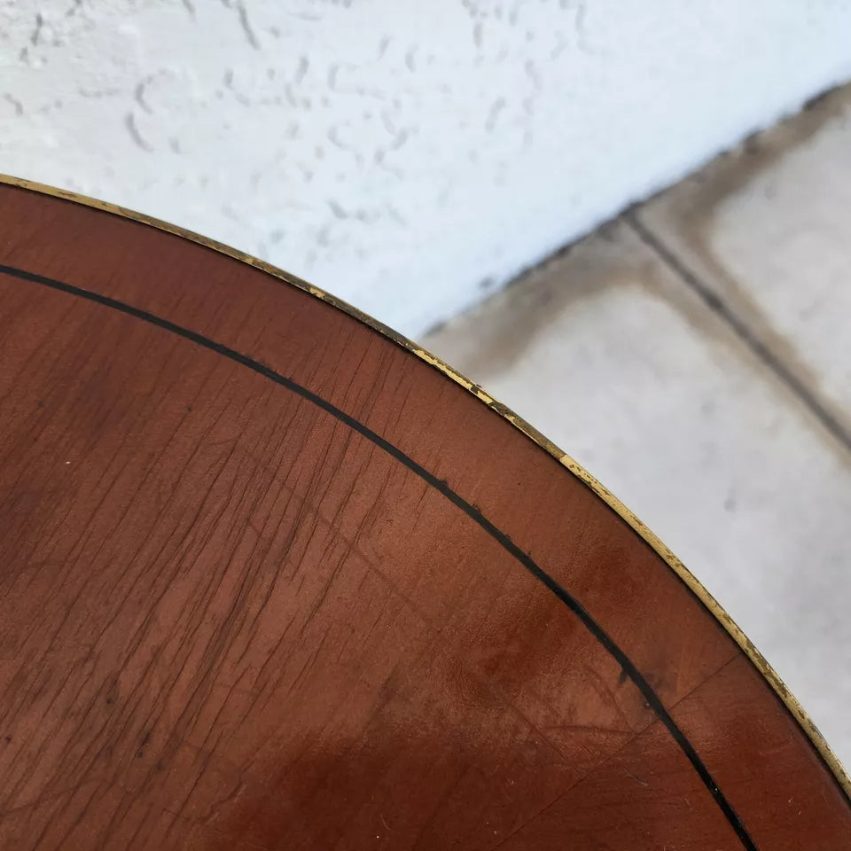 Mid Century Table 2 Tier Hollywood Regency