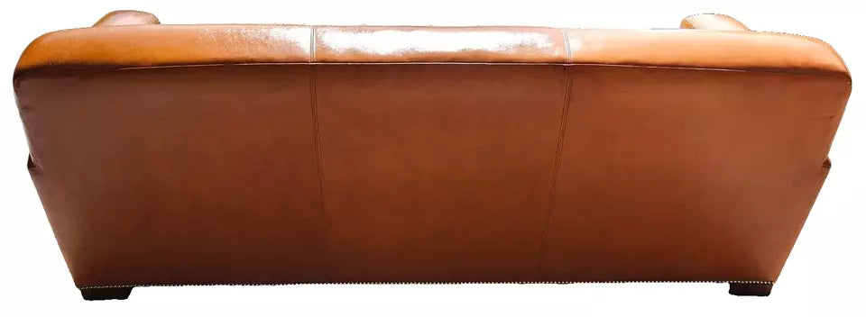 Ralph Lauren Saddle Leather Sofa 1980s