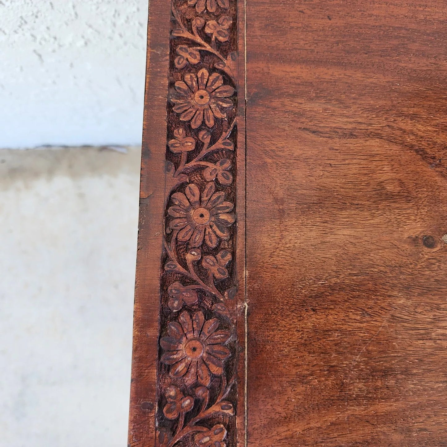 Mid-Century Anglo-Indian Rosewood Chest Nightstand