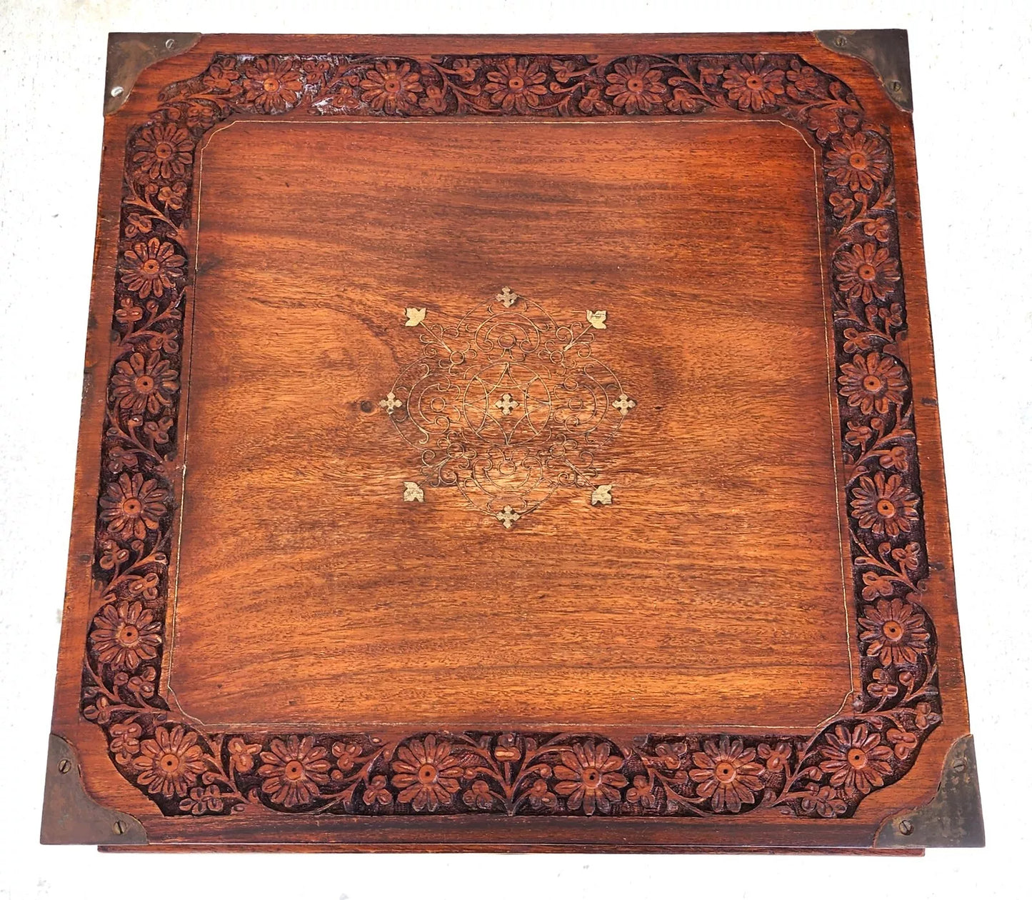 Mid-Century Anglo-Indian Rosewood Chest Nightstand