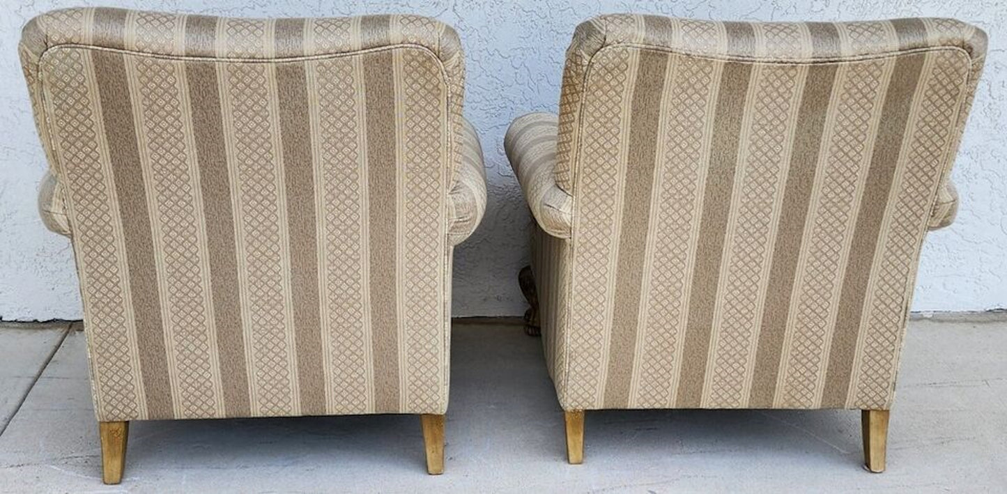 English Lounge Chairs by Schnadig