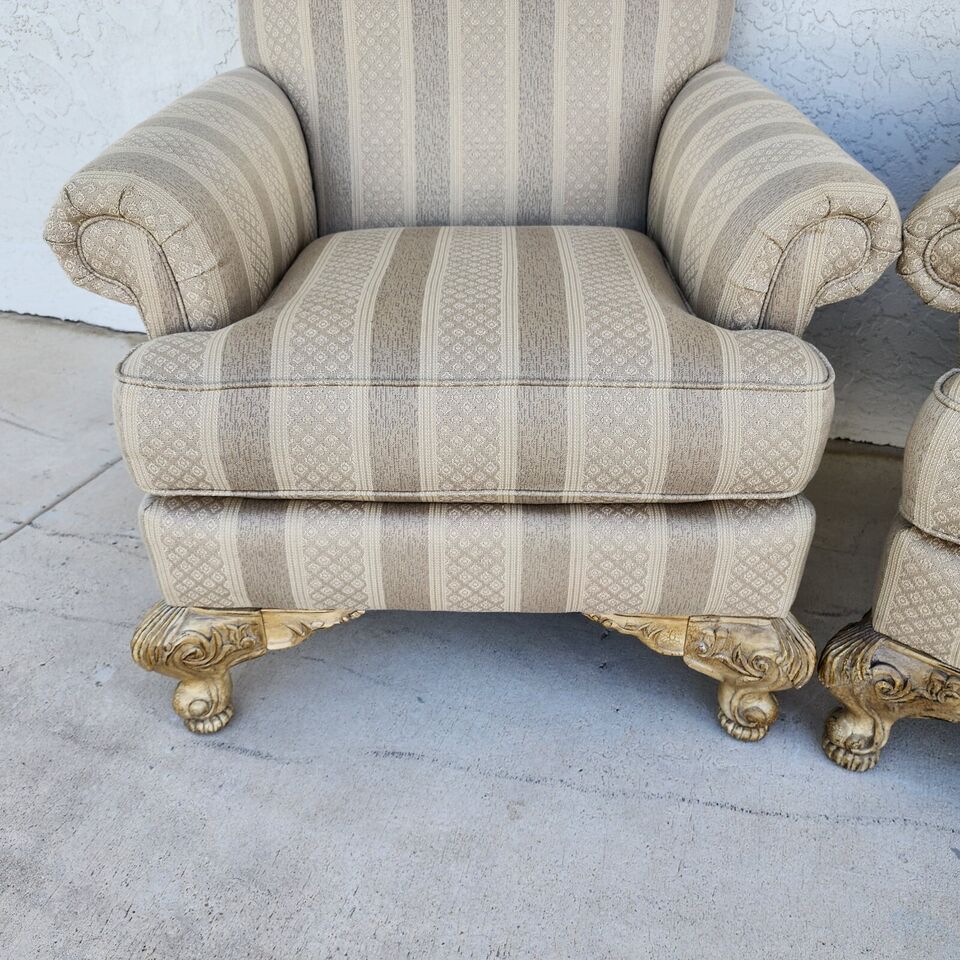 English Lounge Chairs by Schnadig