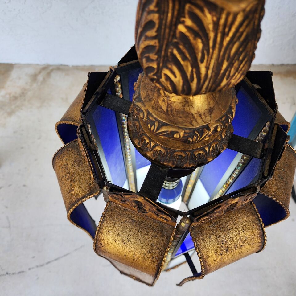 Mid Century Spanish Pendant Light Chandelier