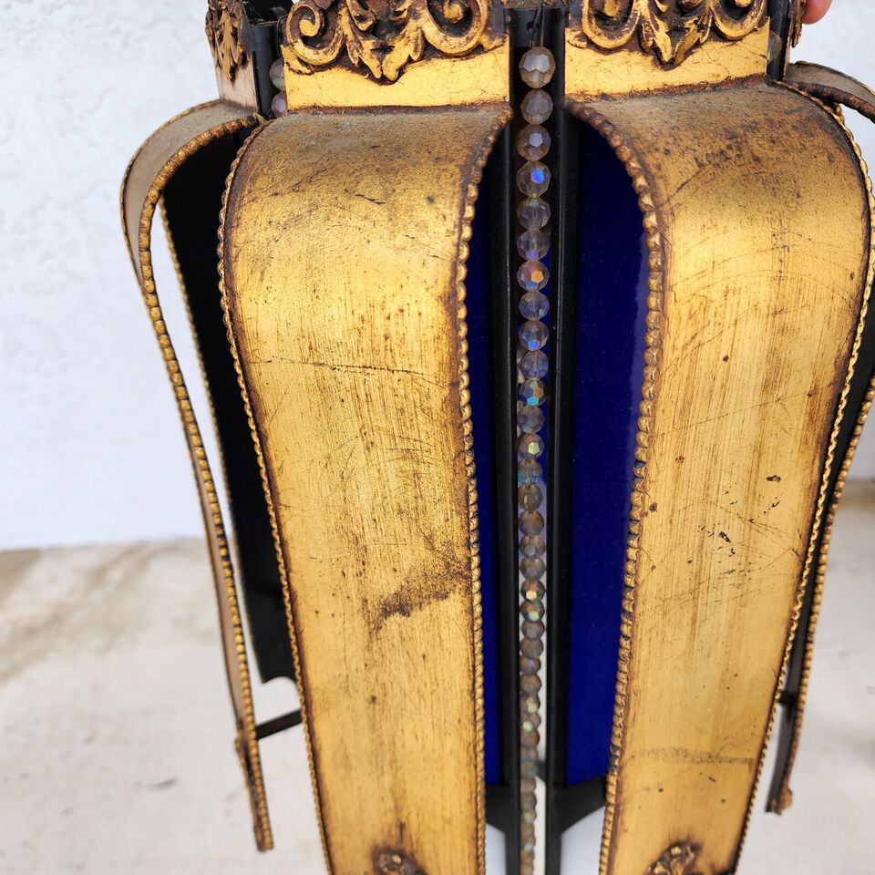 Mid Century Spanish Pendant Light Chandelier