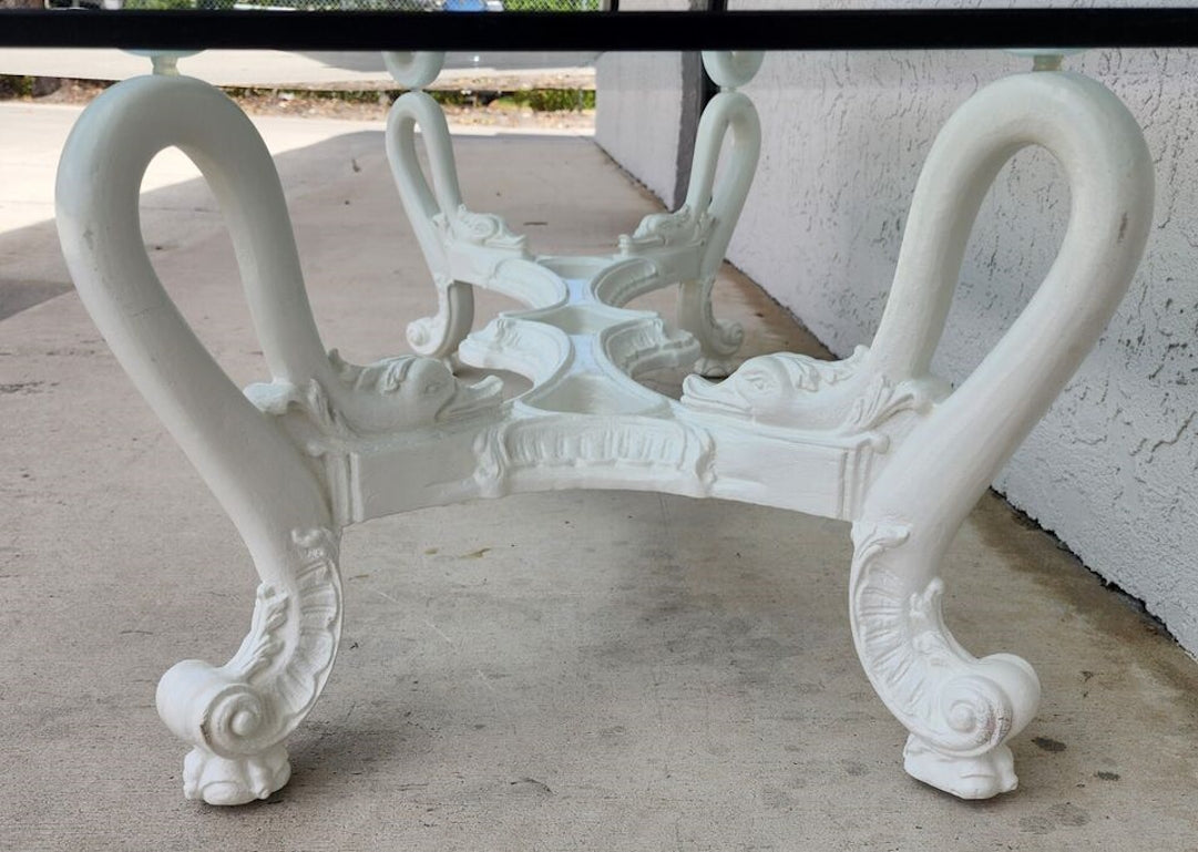 Mid Century French Swan Coffee Table