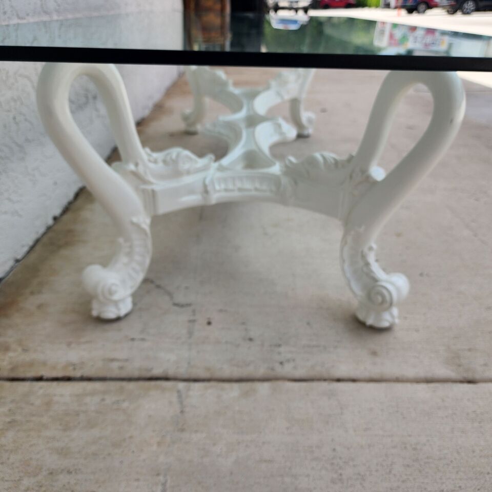 Mid Century French Swan Coffee Table