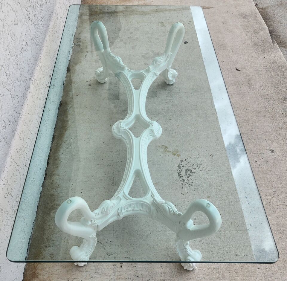 Mid Century French Swan Coffee Table