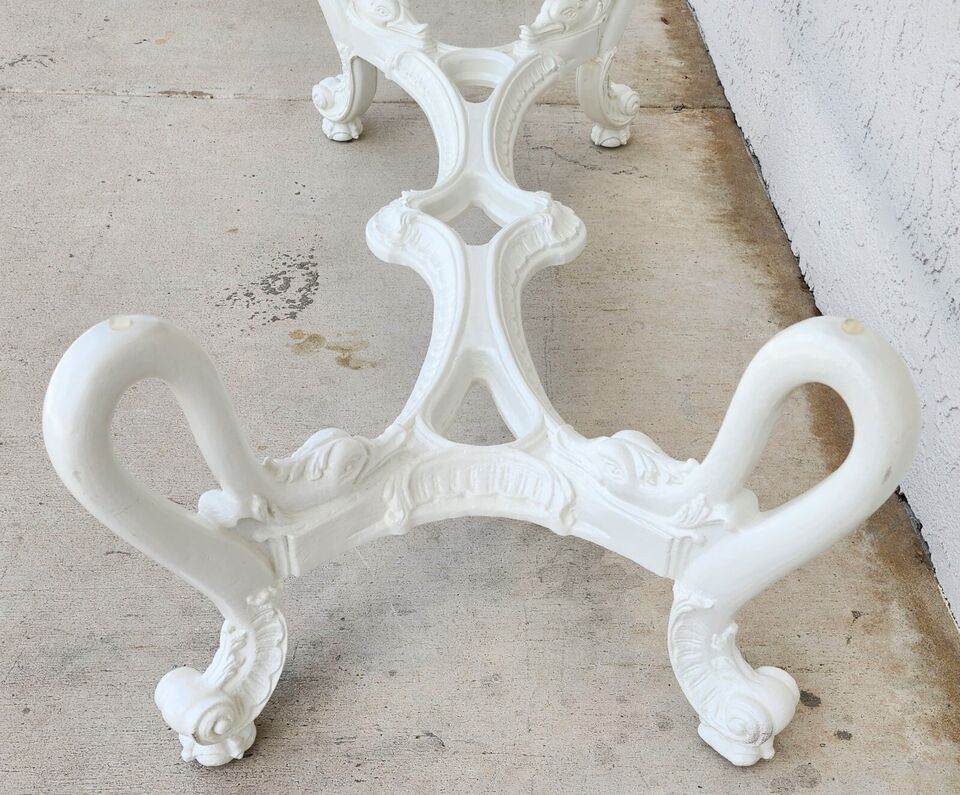 Mid Century French Swan Coffee Table