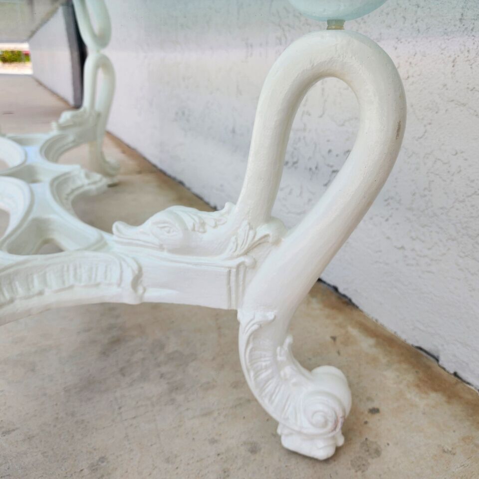 Mid Century French Swan Coffee Table