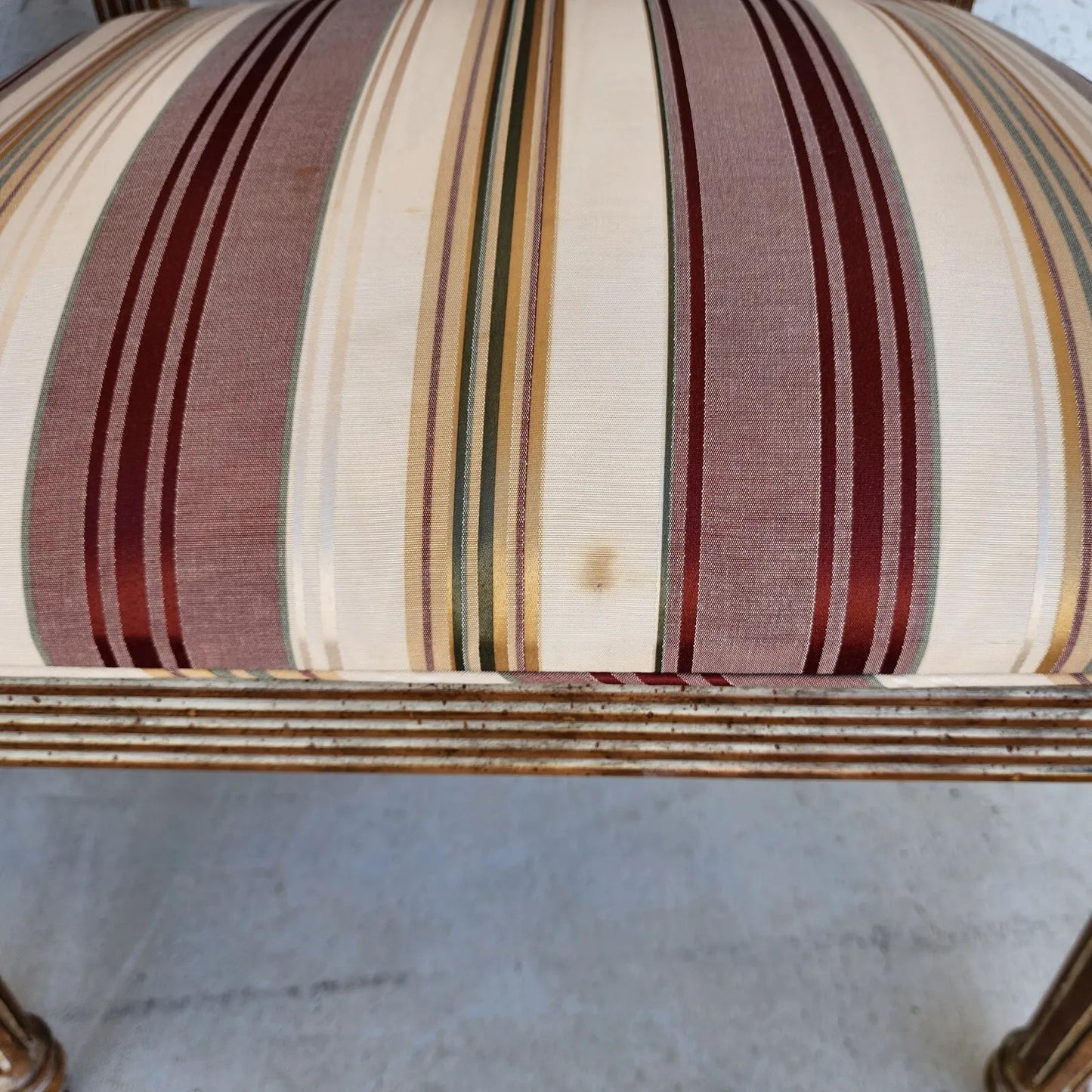 Italian Neoclassical Armchairs by Thomasville Pair