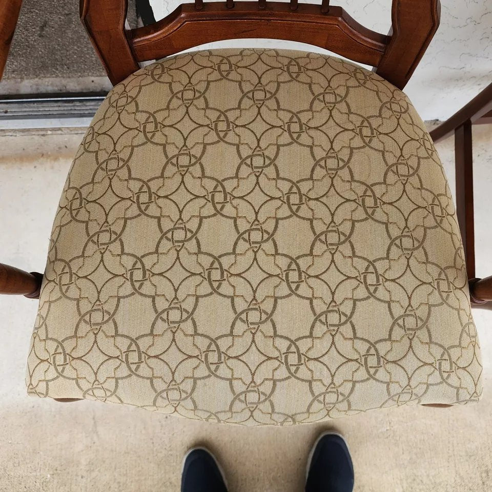 French Country Wheatback Bar Stools