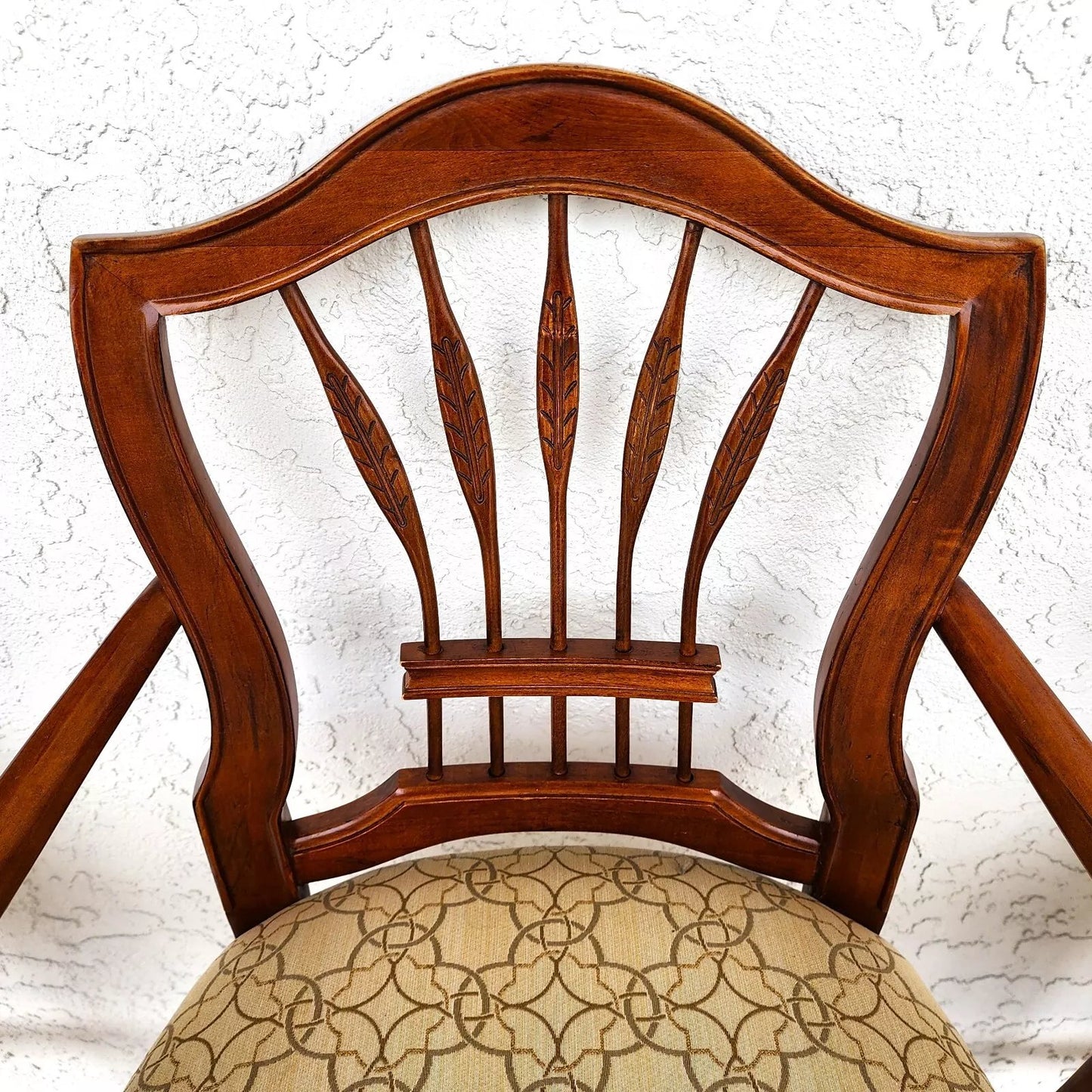 French Country Wheatback Bar Stools