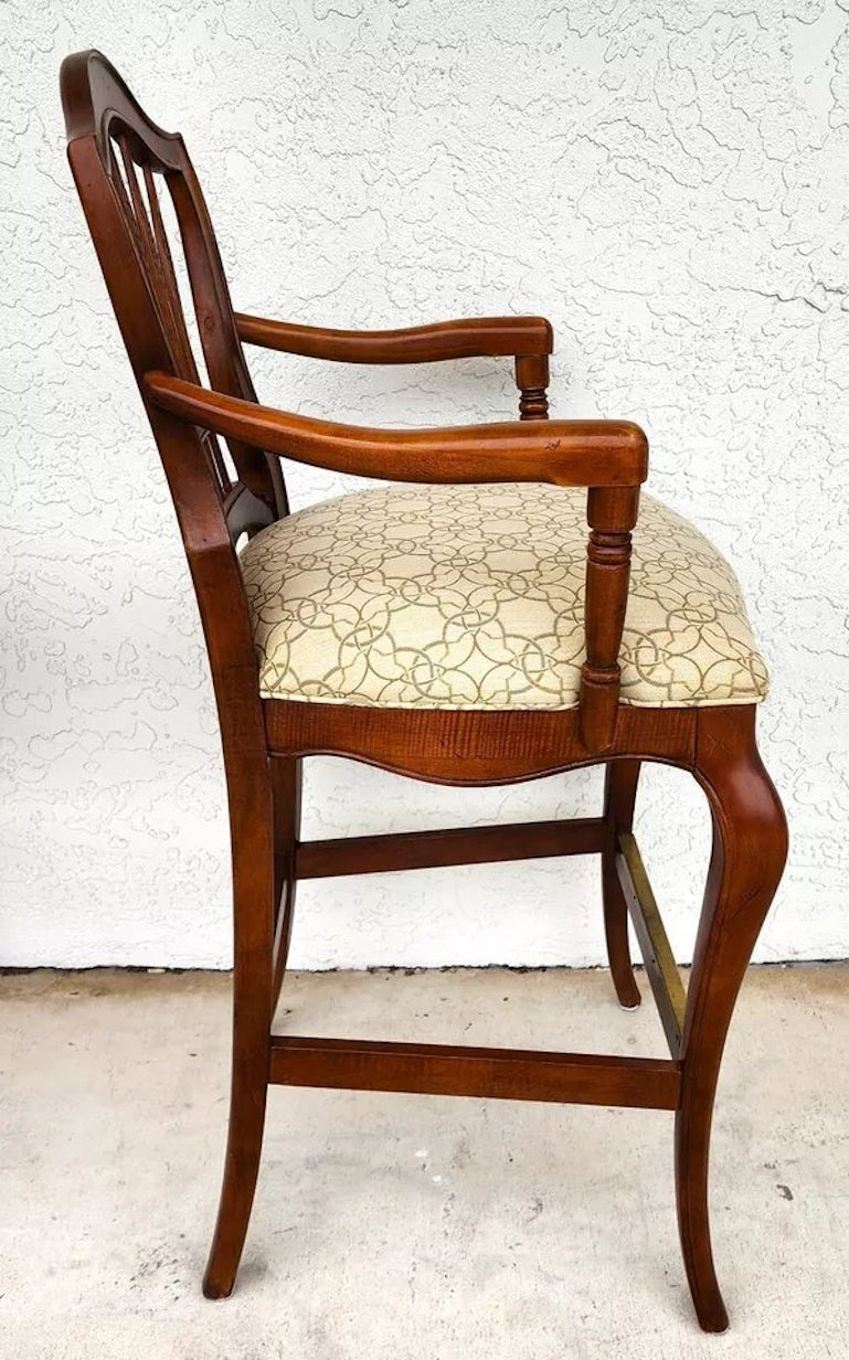 French Country Wheatback Bar Stools