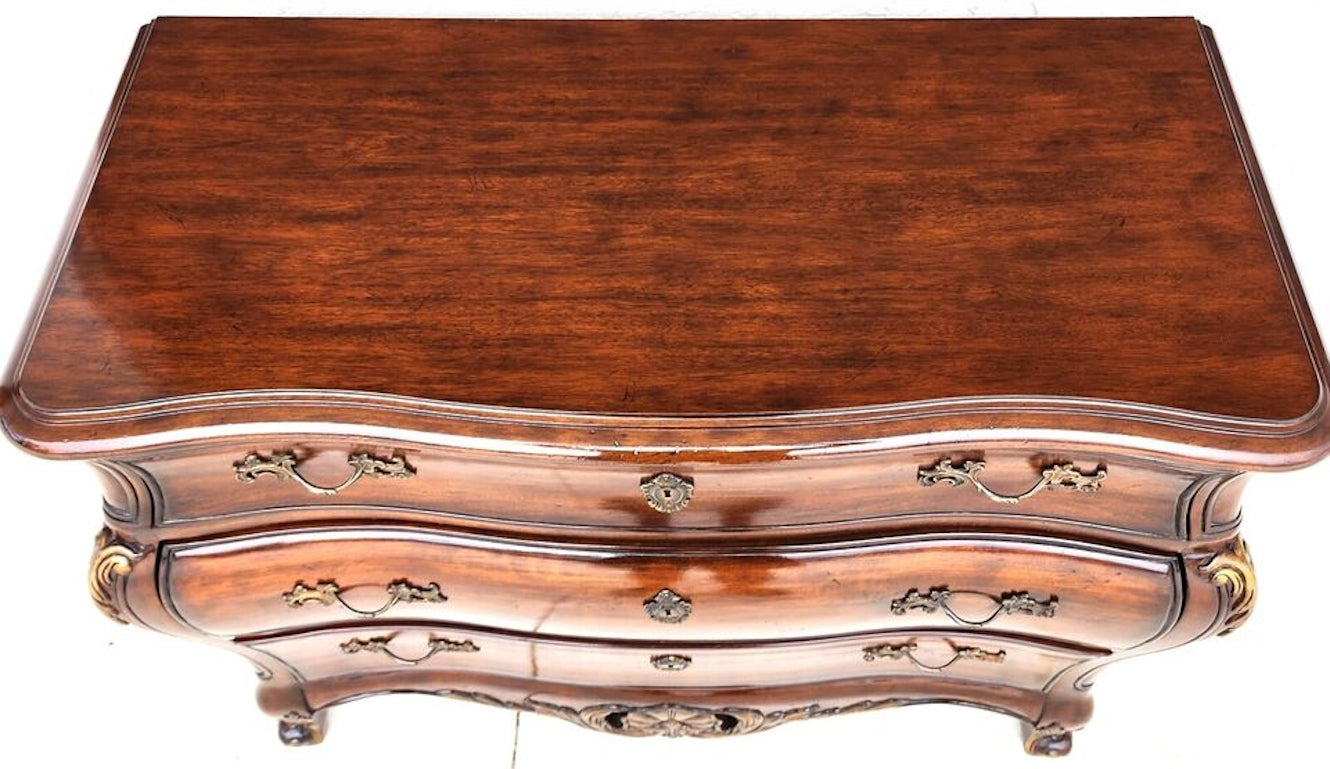 Louis XV French Bombay Chest Dresser by HICKORY WHITE