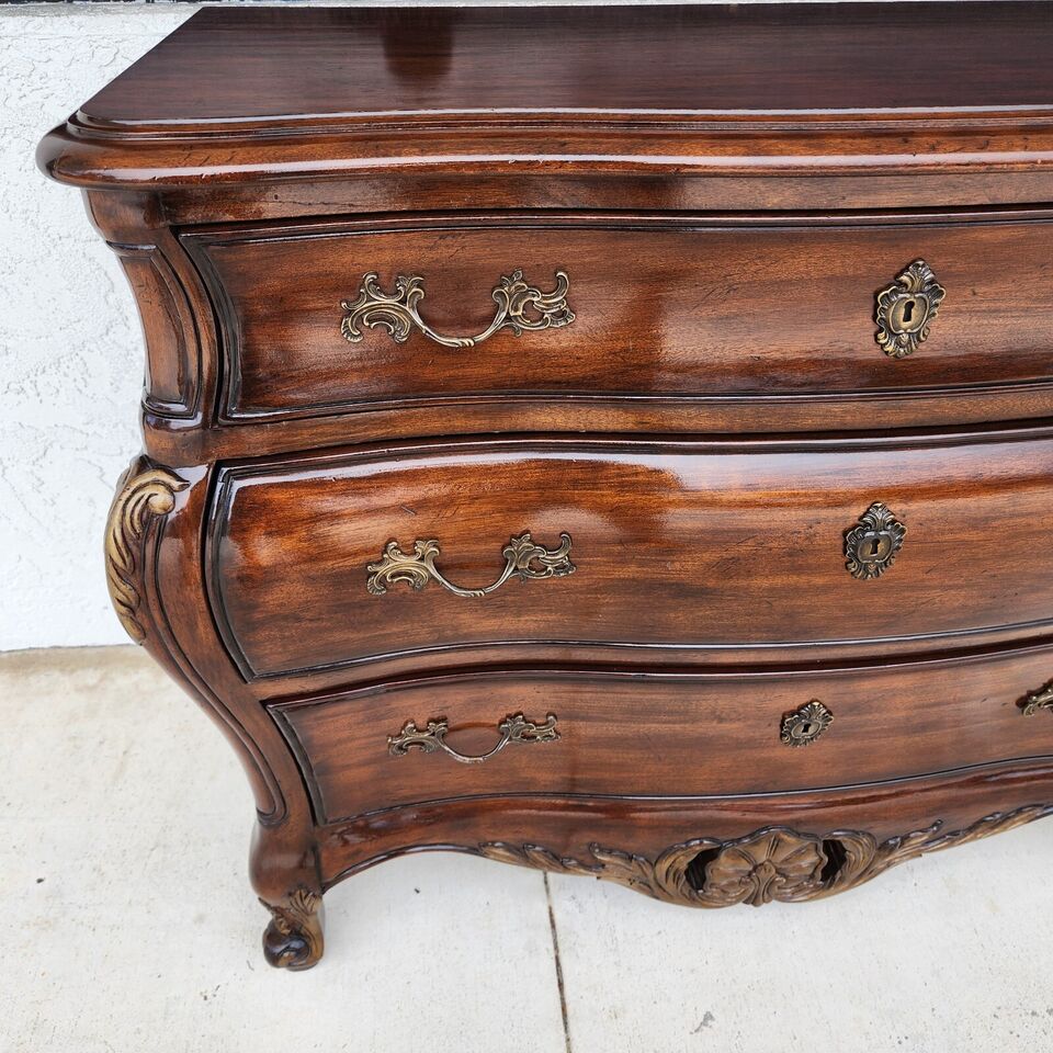 Louis XV French Bombay Chest Dresser by HICKORY WHITE