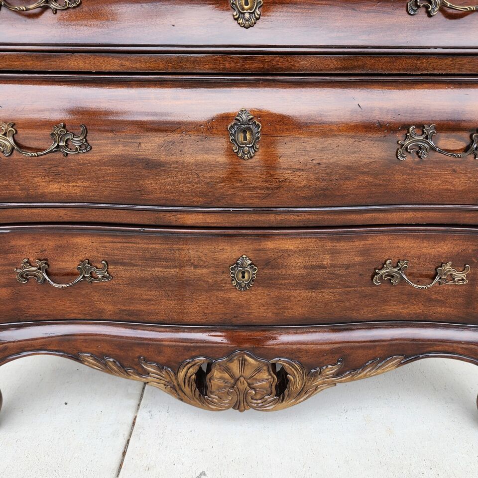 Louis XV French Bombay Chest Dresser by HICKORY WHITE