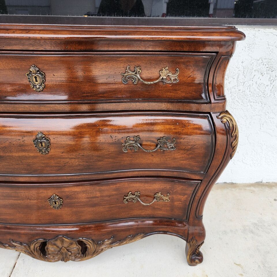 Louis XV French Bombay Chest Dresser by HICKORY WHITE