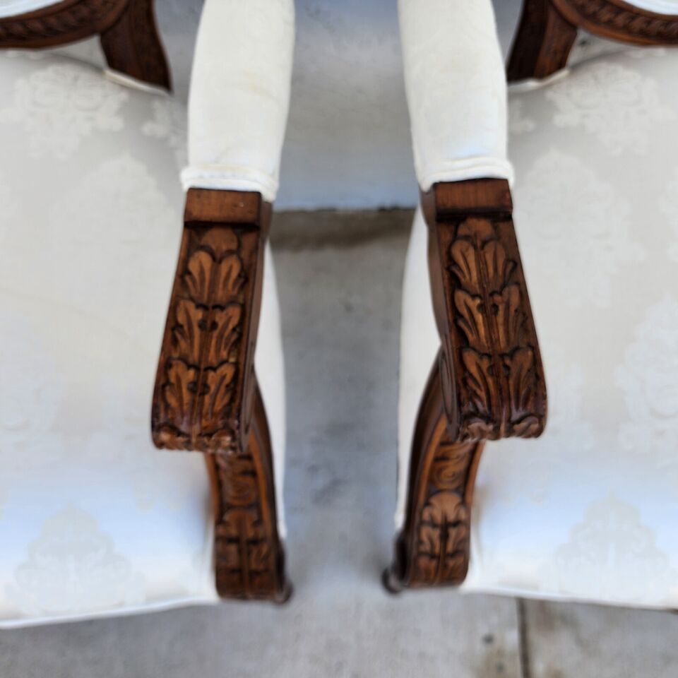 French Louis XVI Dining Chairs Set of 4