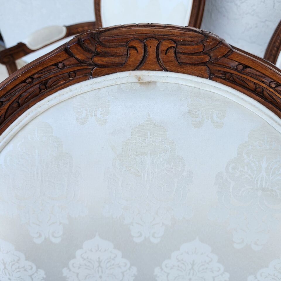 French Louis XVI Dining Chairs Set of 4